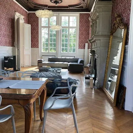 Napoleon Chateau Luxuryapartment For 18 Guests With Pool Near Paris!